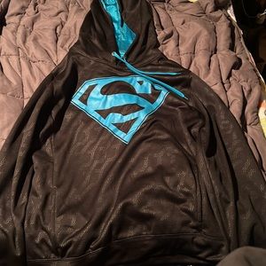 Vintage Superman Black and Blue Sweatshirt